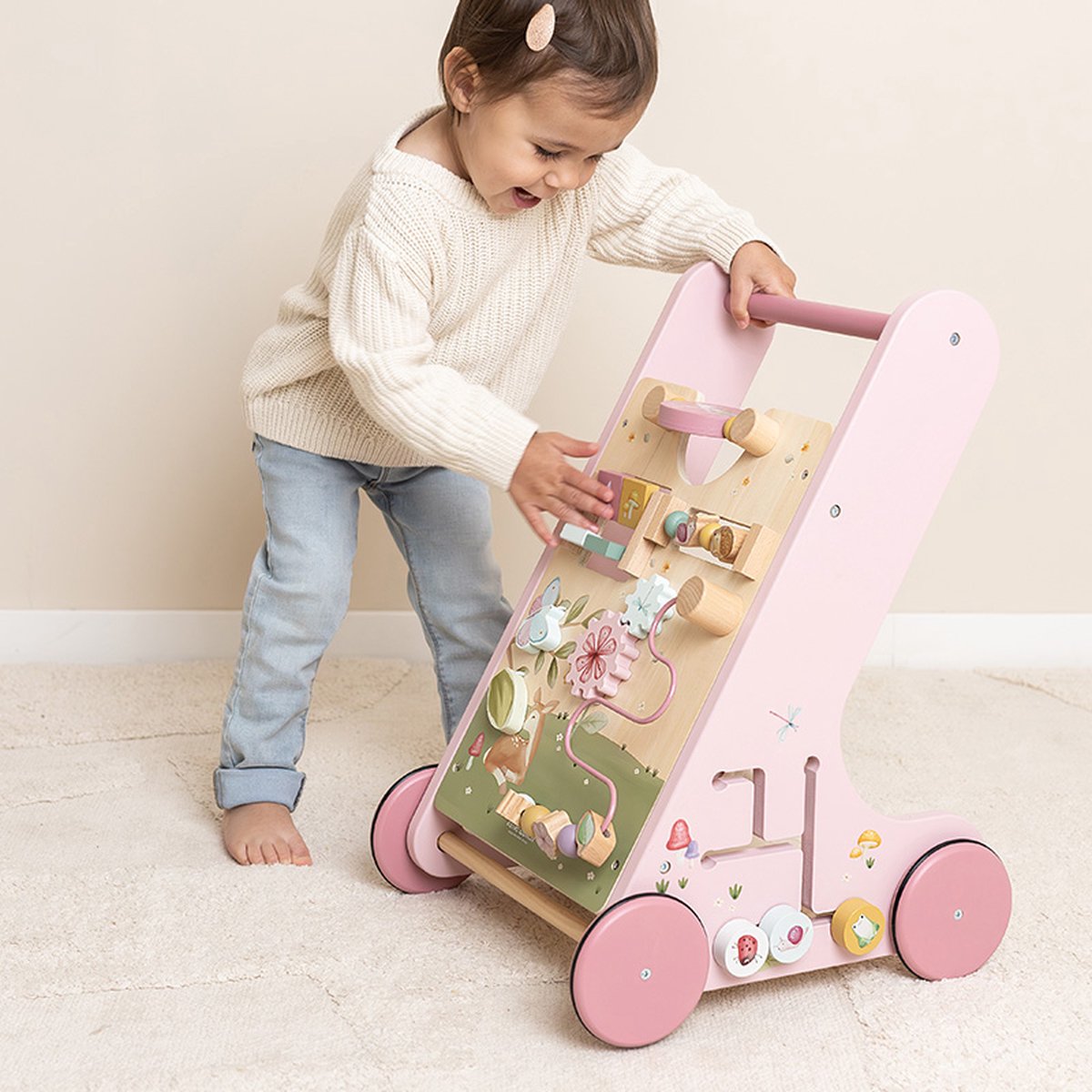 Little Dutch Activiteiten loopwagen - Fairy Garden FSC — afbeelding 3