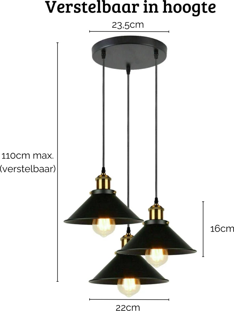 Industriële hanglampen I vanaf €29