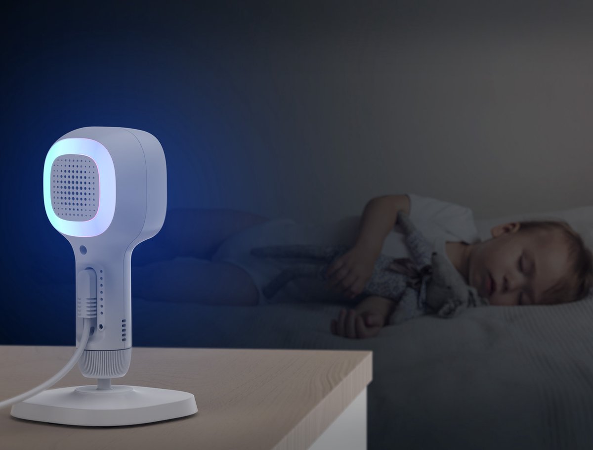 Afbeelding 3 van LUVION® Grand Elite 4 Connect Crib - Wifi Babyfoon met HD Camera én App - Premium Baby Monitor - Wit