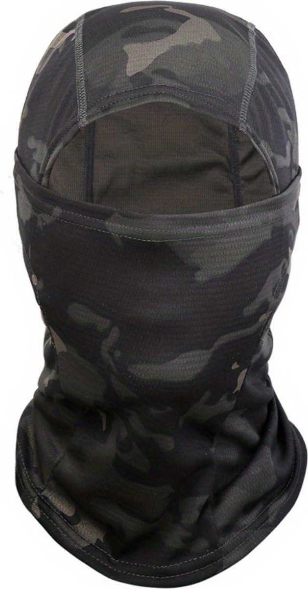 Nivard Winter Masker Balaclava Ski Mask Ski Masker Bivakmuts Full Face Mask Camouflage Zwart