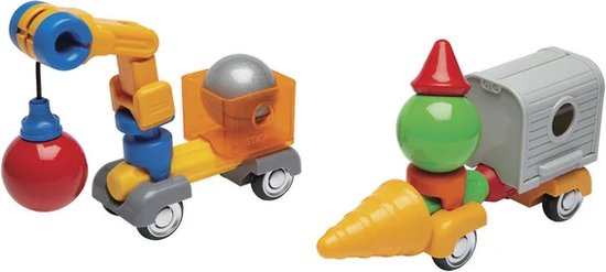 Stick-O Constructieset - magnetisch speelgoed - 32 modellen - magneten speelgoed - baby blokken