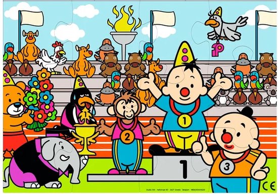 Bumba puzzel 12 stukjes - Atleet van Bumba — afbeelding 5