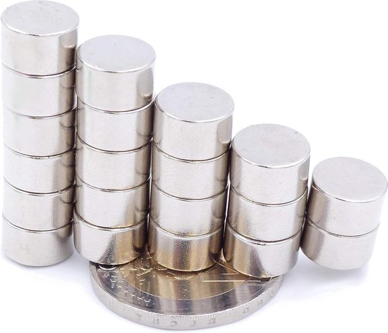 330 Plaques Magnétiques Autocollantes GAUDER - Carrés 10x10mm Pour Photos, Tableaux | Aimants Adhésifs