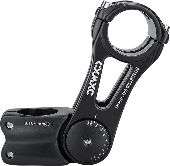 Verstelbare aluminium stuurpen voor fietsstuur MTB racefietsen BMX 318 mm