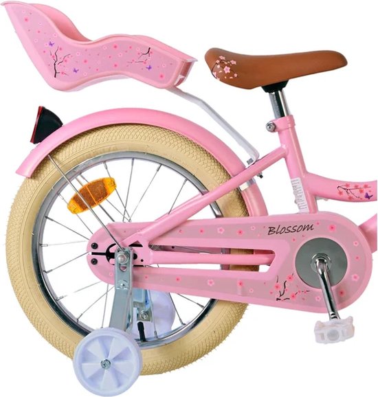 Volare Blossom Kinderfiets - Meisjes - 16 inch - Roze van Volare — afbeelding 5