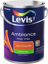 Peinture pour les murs Levis Ambiance - Extra Mat - Orange Clair B80 5 L.