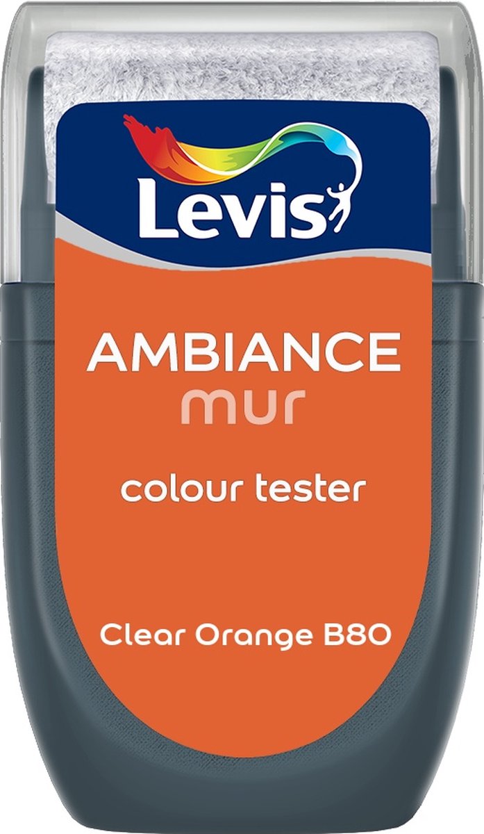 Levis - Muurverf Kleurtester Mat Mix - Clear Orange B80 - Mengverf - 30 Ml