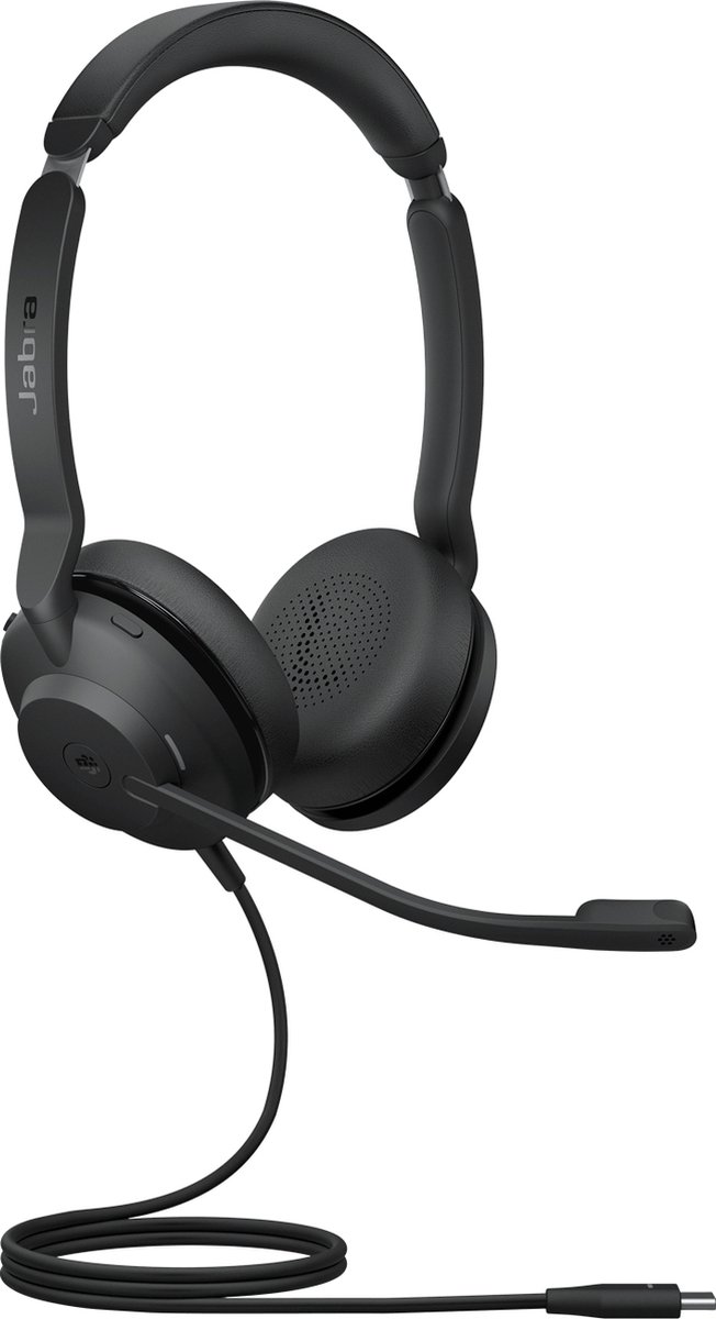 Jabra 23189-999-879 hoofdtelefoon/headset Bedraad Hoofdband Kantoor/callcenter USB Type-C Zwart