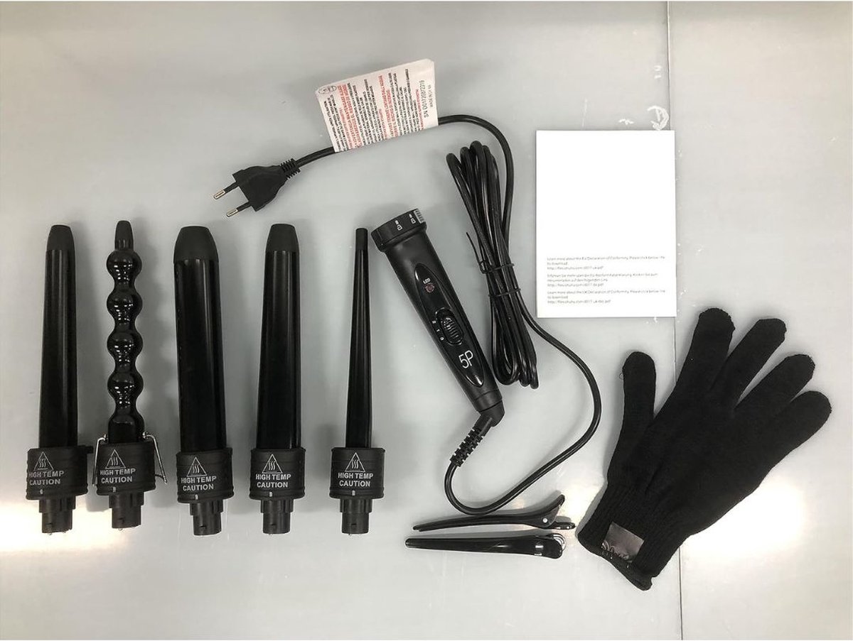 Krultang 5 in 1 - Fohnborstel - Hairwrap - Multistyler - afbeelding 3