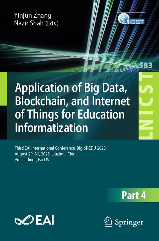 Computer Science (R0) 4 - Application of Big Data, Blockchai ... - cover