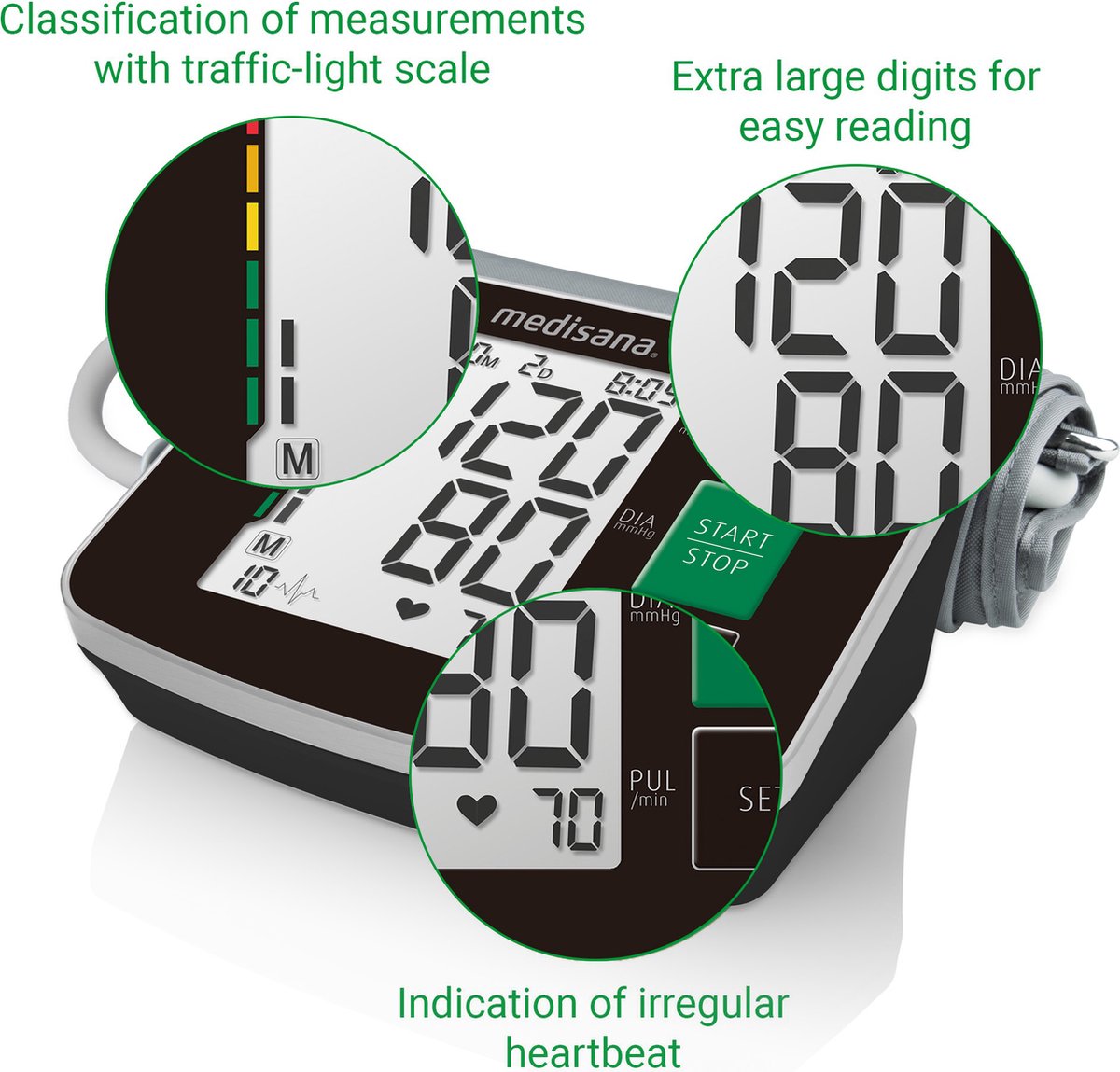 medisana BU 516 Bovenarm Bloeddrukmeter - afbeelding 3
