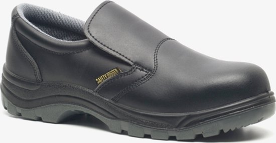 Safety Jogger leren heren werkschoenen S3 Zwart Uitneembare zool Maat 45 bol