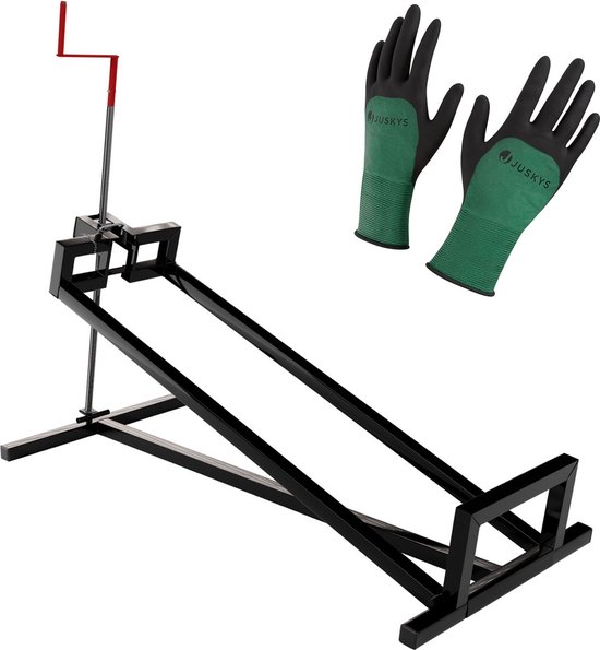 MASKO® Zitmaaierkrik 400kg Lift voor Zitmaaier | Zitmaaierlift Krik Systeem Universeel Grasmaaier | Grasmaaierheffer 45° kanteling verstelbaar Hefbrug