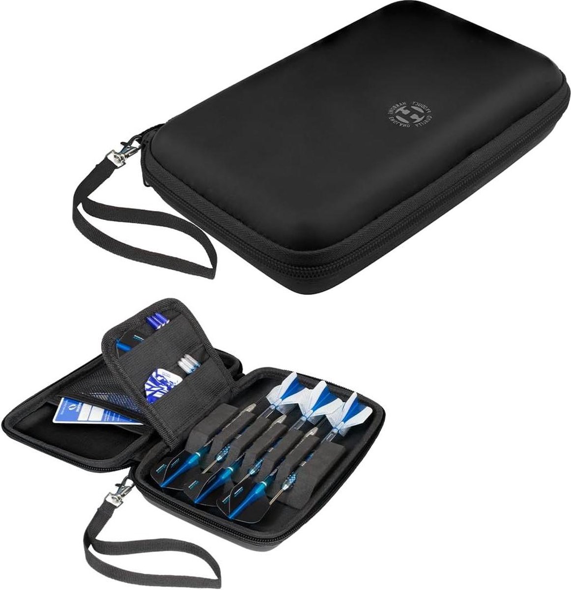 Darts Case Blaze Pro 6 (Zwart) - Ruime Opbergmogelijkheden