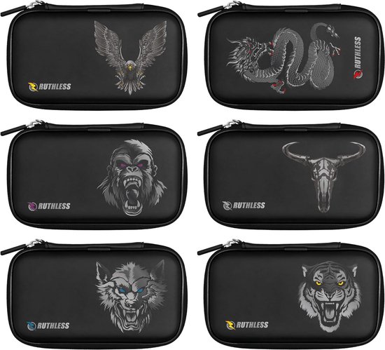Dart Case Opslag Portemonnee Zwart Adelaar - Professionele Darts Case van Dart — afbeelding 4