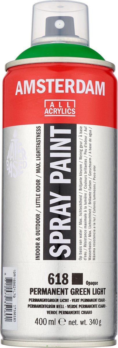 Spraypaint - 618 Permanentgroen - Amsterdam - 400 ml