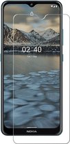 9H Tempered Glass - Geschikt voor Nokia 2.4 Screen Protector - Transparant