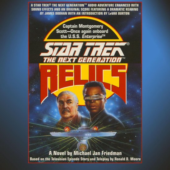 STAR TREK: THE NEXT GENERATION: RELICS - cover