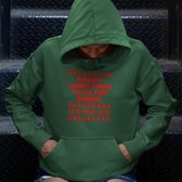 Kerst Hoodie Premium Ya Filthy Animal - Maat 4XL - Kerstkleding voor dames & heren