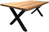 Teakea - Xara Live-edge dining table 240x100 - top 5 - Naturel