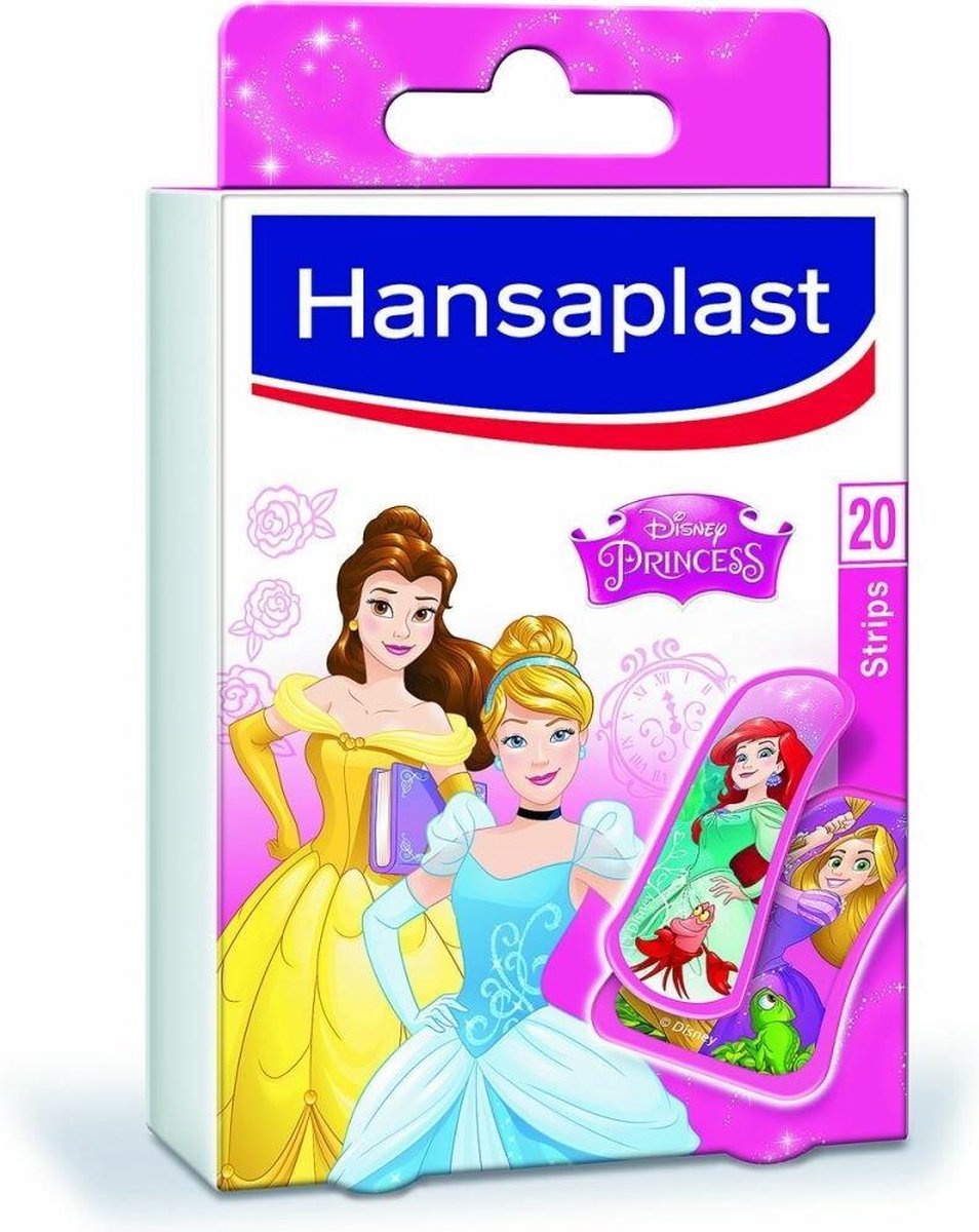 Hansaplast Princess Pleisters - 20 strips | bol.com