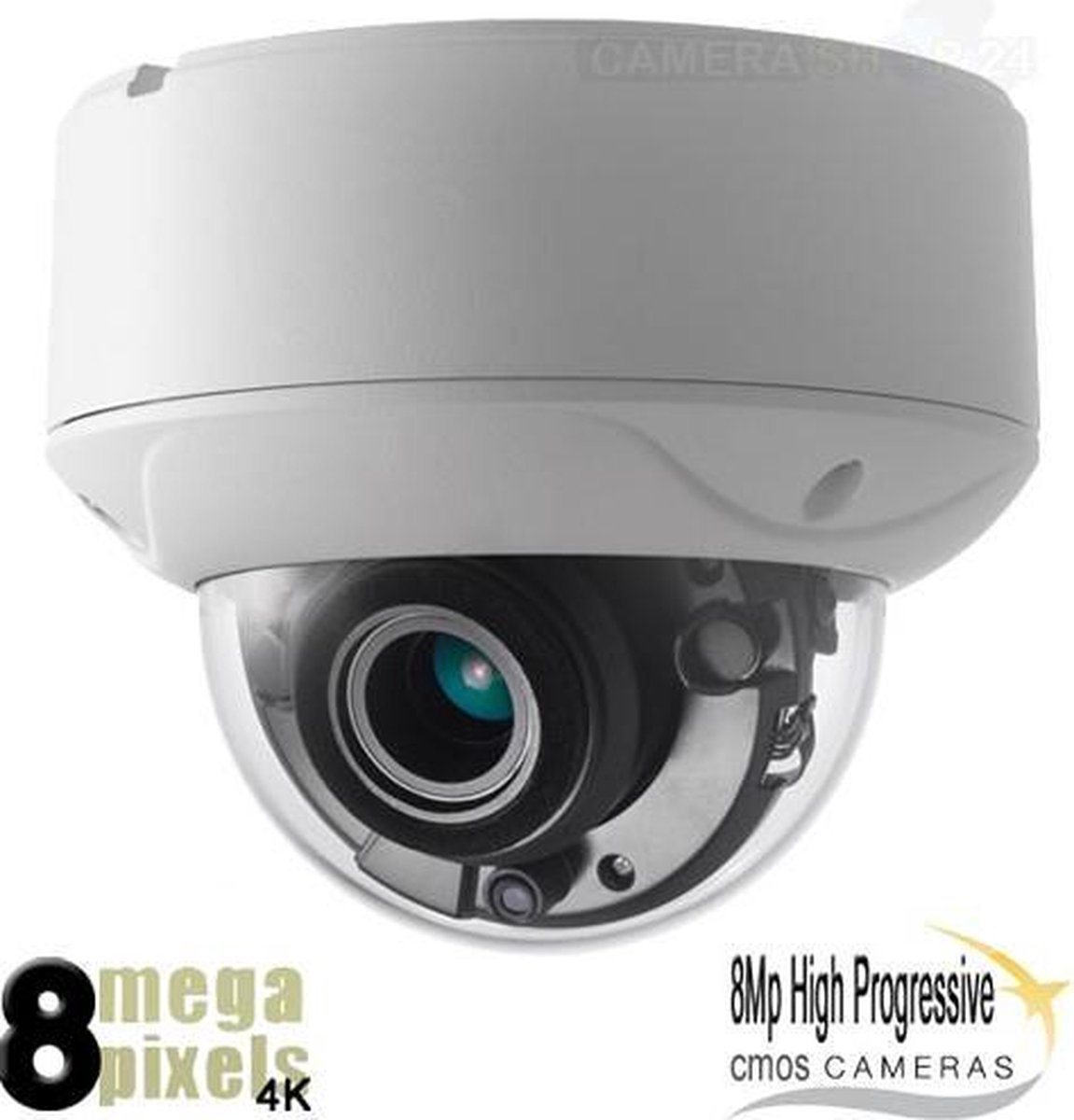 Safire Ultra HD TVI Motorzoom Camera - Beveiligingscamera - 4K - 40m Nachtzicht - Starlight - WDR - Geschikt Voor Binnen & Buiten