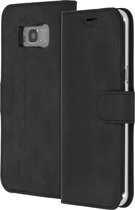 Samsung Galaxy S8 Plus Hoesje Met Pasjeshouder - Accezz Wallet Softcase Bookcase - Zwart