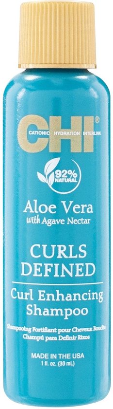 CHI - Aloe Vera with Agave Nectar - Curl Enhancing Shampoo - 30 ml