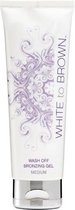 Whitetobrown Wash-Off Bronzing Gel Zelfbruiner Medium - 125 ml
