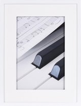 Cadre photo - Henzo - Piano - Format photo 30x40 - Blanc