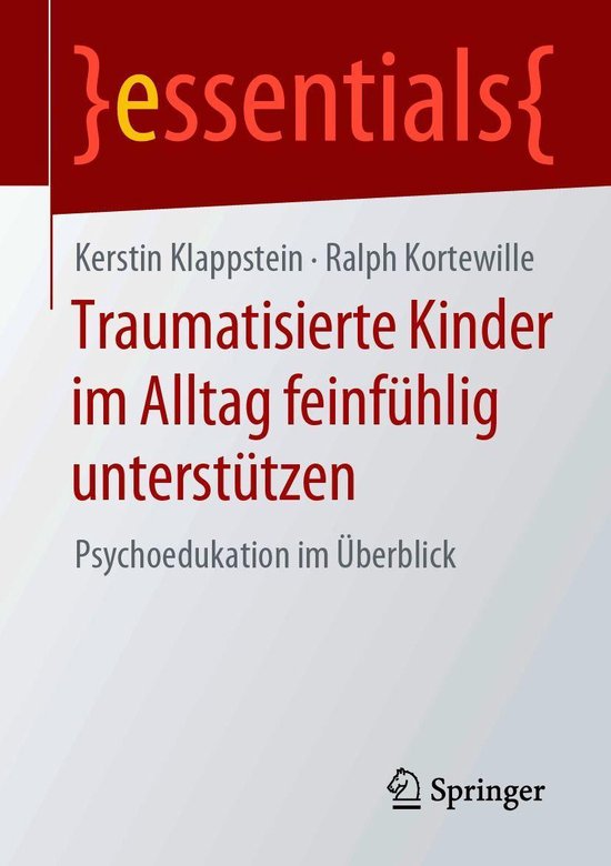 Psychology (German Language) - Traumatisierte Kinder im Allt ... - cover