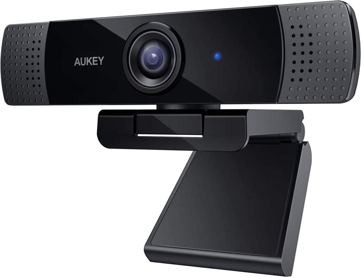 Bol.com Aukey PC-LM1 1080p Full HD Webcam met Autofocus aanbieding