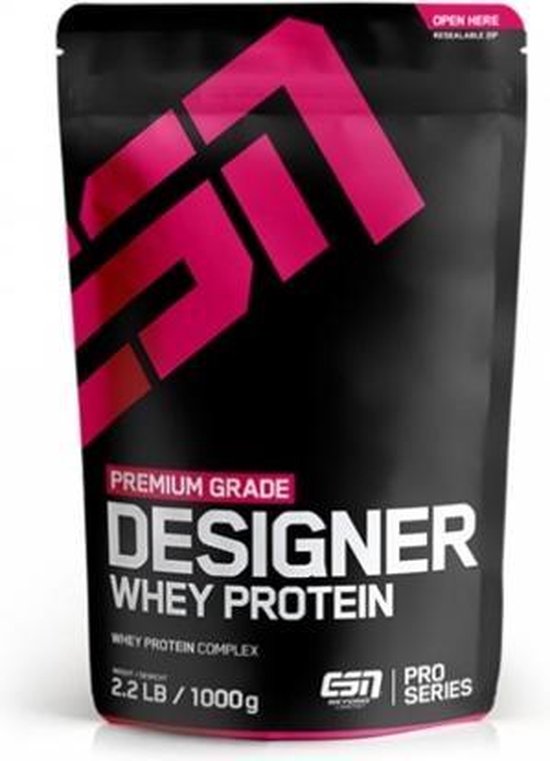 Esn Rasperry Esn Designer Whey - 1000 gram - raspberry | bol