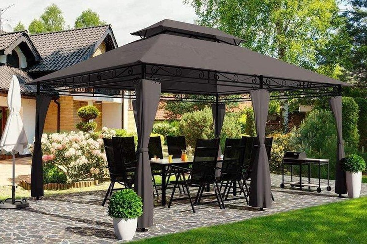 Eljardin Partytent 4x3 Waterdicht Dak Zijwanden