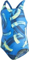 Adidas Par Short meisjes badpak blauw dessin