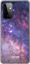 6F hoesje - geschikt voor Samsung Galaxy A72 -  Transparant TPU Case - Galaxy Stars #ffffff