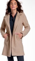 Le Coat In Between Soft Beige - Jas van Je m'appelle