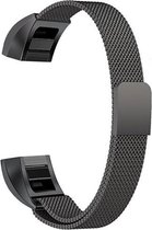 By Qubix - FitBit Alta HR Milanese (small) - Zwart