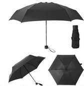 Opvouwbare Mini Paraplu – Opvouwbaar – Handig Formaat – Zwart