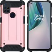 iMoshion Rugged Xtreme Backcover OnePlus Nord N10 5G hoesje - Rosé Goud