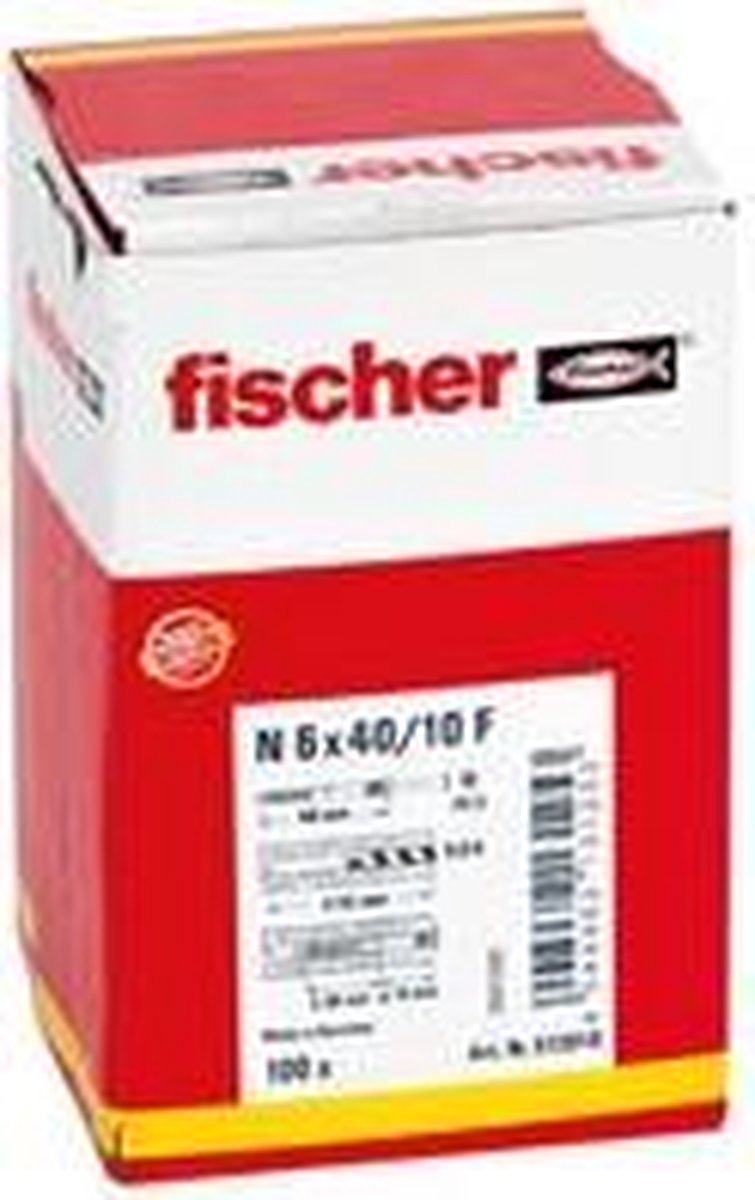 nagelplug N8x120 fischer (50st.) - Fischer
