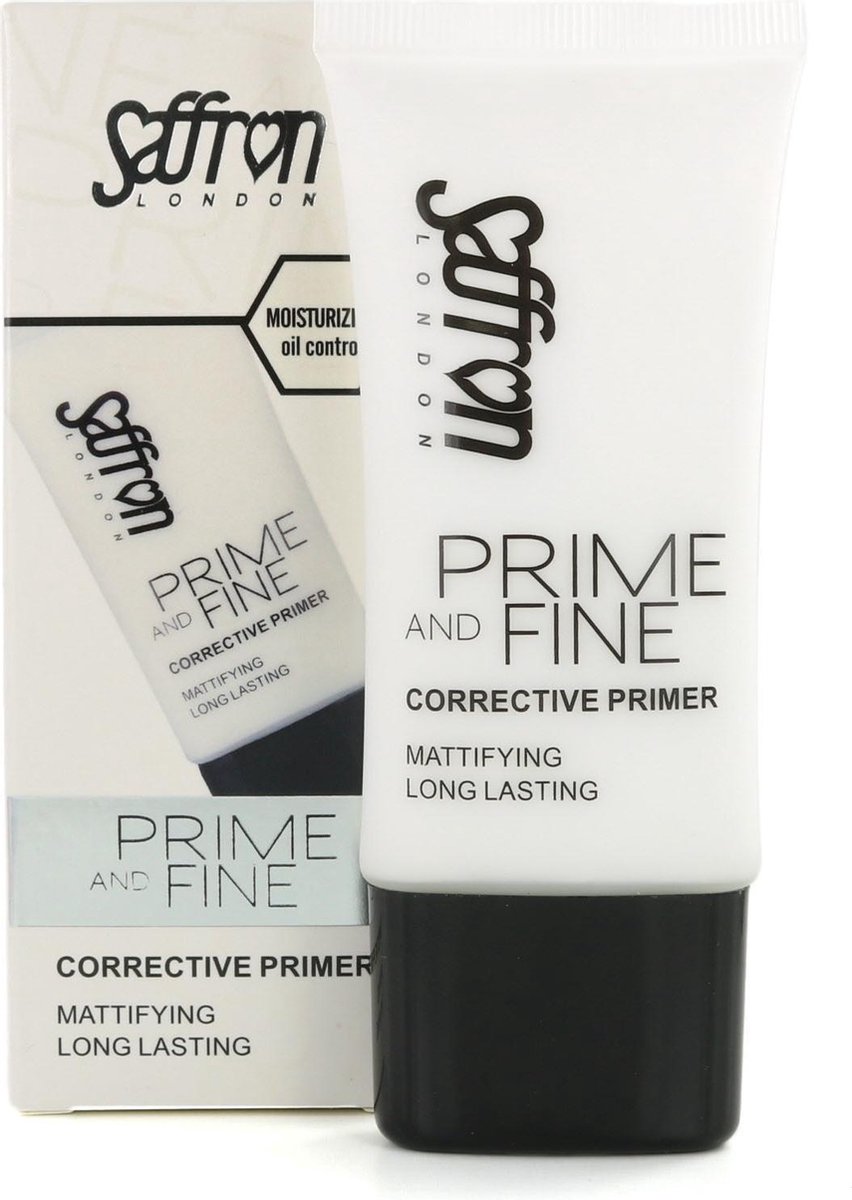 Saffron Prime and Fine Primer - Mattifying