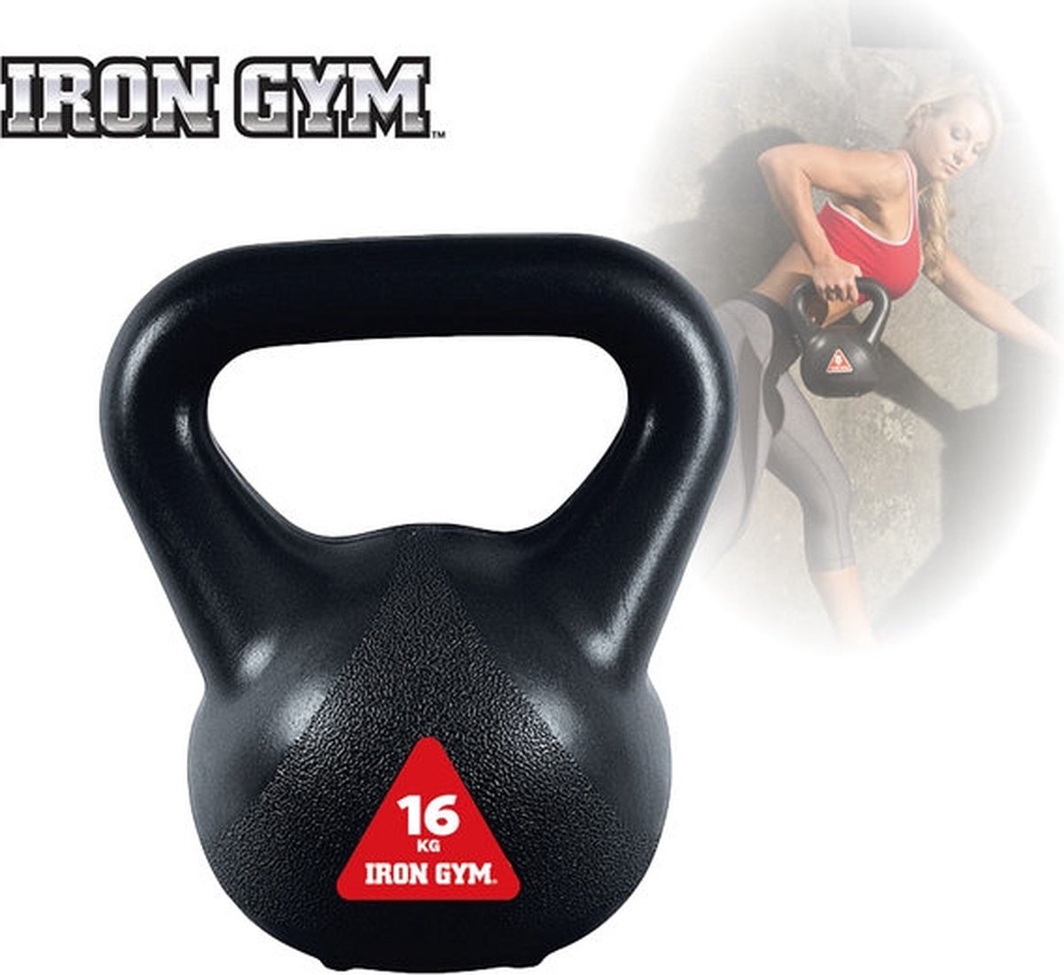 Kettlebell Workout 4 16 kg Iron Gym bol