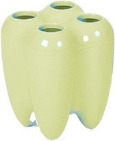 Gerimport Tandenborstelhouder 9 X 8 Cm Groen