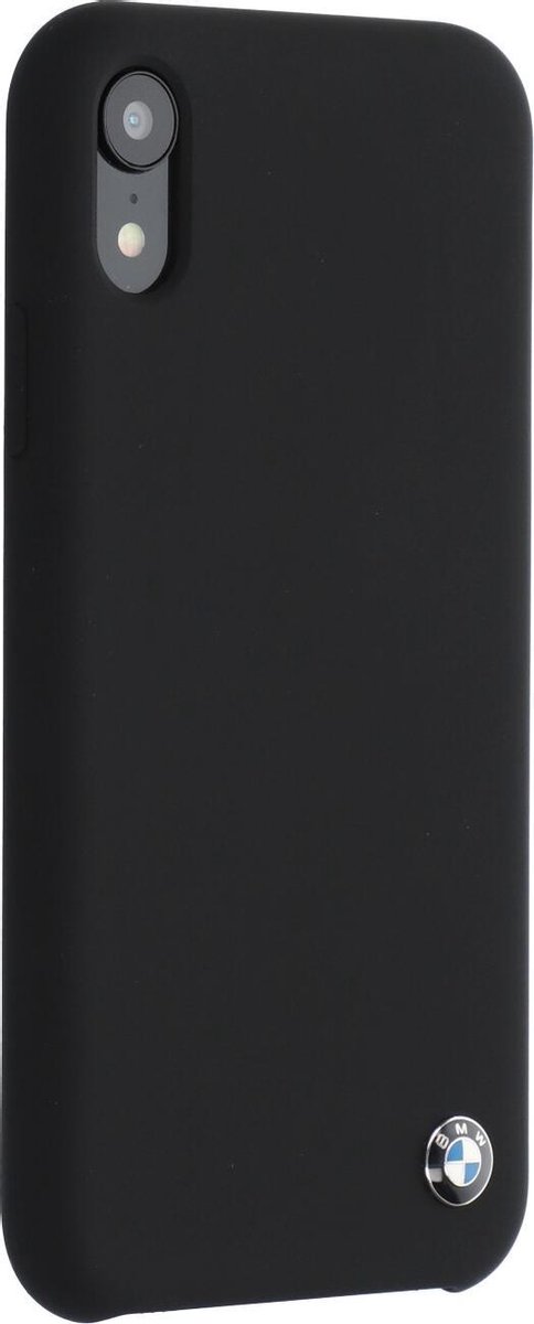 Zwart hoesje BMW - Backcover - Soft Touch - iPhone XR - Hoogwaardige kwaliteit