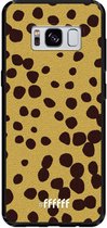 Samsung Galaxy S8 Hoesje TPU Case - Cheetah Print #ffffff