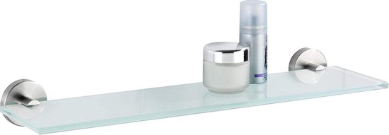 Wenko Douche- En Badrekje Bosio 13,5 X 46,5 Cm Glas/rvs