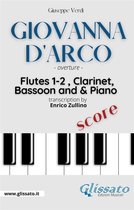 "Giovanna D'Arco" overture - Woodwinds & Piano (score)