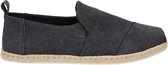 Toms Deconstructed Alpargata Rope Heren Espadrille - Black - Maat 41