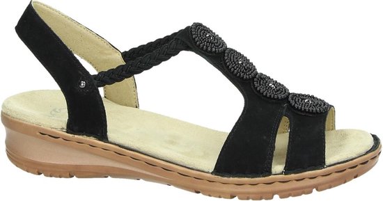 Ara dames sandaal - Zwart - Maat 36 | bol.com